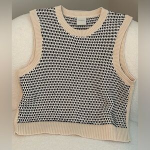 Varley Textured Cotton Vest Like New!